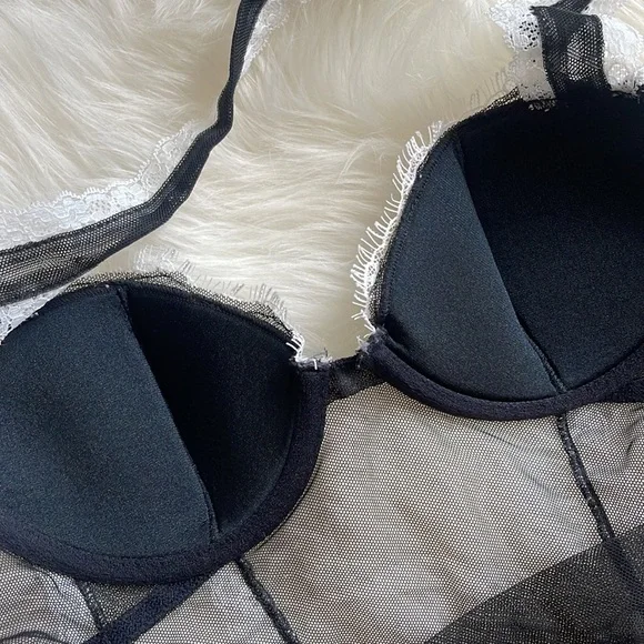 S Complete set Vs Victoria’s Secret sexy little thing french Maid Apron costume - Picture 9 of 17